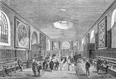 Ein Klassenzimmer der Charterhouse School von English School